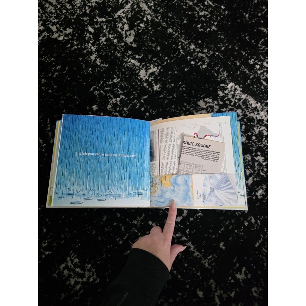 I Wish You More Book Handmade Junk Journal + Original Book - Picture 9 of 13
